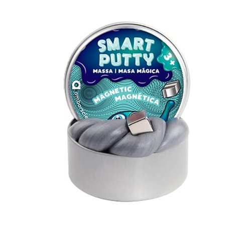 ambarscience, Slime Magnética-Smart Monster Putty. Masa Inteligente con Efecto mágico y Divertido, para niños 3+, Color Azul (Ambar Passion S.A. 6162840070020)