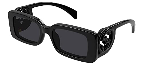 GUCCI GG1325S Gafas, Black-Black-Grey, 54 para Mujer