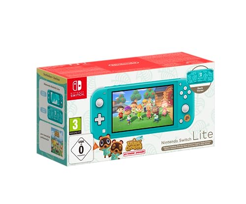 Nintendo Switch Lite Turquesa + Animal Crossing pre-installed