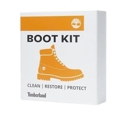 Timberland Boot Kit/Kit de limpieza de zapatos piel tela nubuck/detergente, crema nutritiva, impermeabilizante, cepillo, paño, Ningún Color, 2 fl oz/59 ml