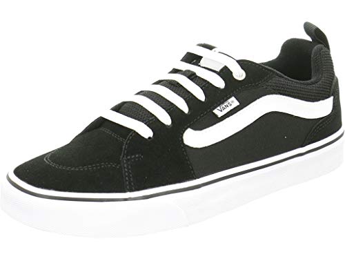 Vans Filmore, Zapatillas Hombre, Suede Canvas Black White, 42 EU