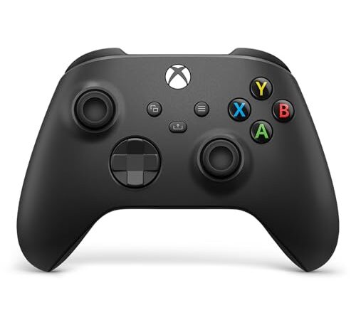 Xbox Mando - Carbon Black para Xbox One, Xbox Series X|S, Windows 10/11, Android, iOS, iPadOS