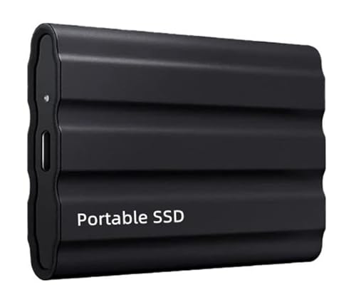 Disco Duro Externo de 2TB, Ultra Delgado y Portátil de 2.5" con Conexión USB, Almacenamiento Compatible con PC, Ordenador Portátil y Computadora (Negro)