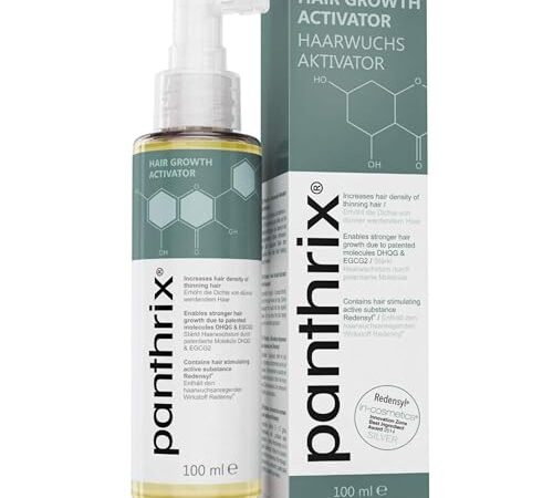 Panthrix - Activador del Crecimiento del Cabello - Ingrediente Activo - 100 ml de Spray Alta Dosis - Tónico para el Crecimiento Rápido del Pelo - para Hombres y Mujeres